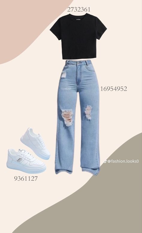 Movie Day Outfit, Movie Date Outfit, Look Shein, Movie Date Outfits, Chic Black Outfits, Movie Date, Everyday Casual Outfits, Date Outfit, Shein Outfits