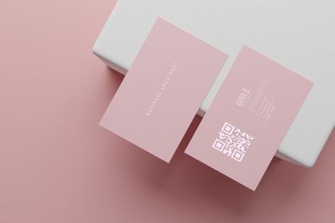 Pink Business Cards Ideas, Pastel Business Cards, Pink Business Card, Milk Packaging, Pink Business, Paper Logo, Beauty Business Cards, Premium Business Cards, Gold Business Card