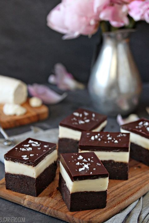 Cheese Dessert Recipes, Goat Milk Recipes, Cheese Brownies, Best Brownie Recipe, Cream Cheese Brownies, Goat Cheese Recipes, Cheese Dessert, Milk Recipes, How Sweet Eats