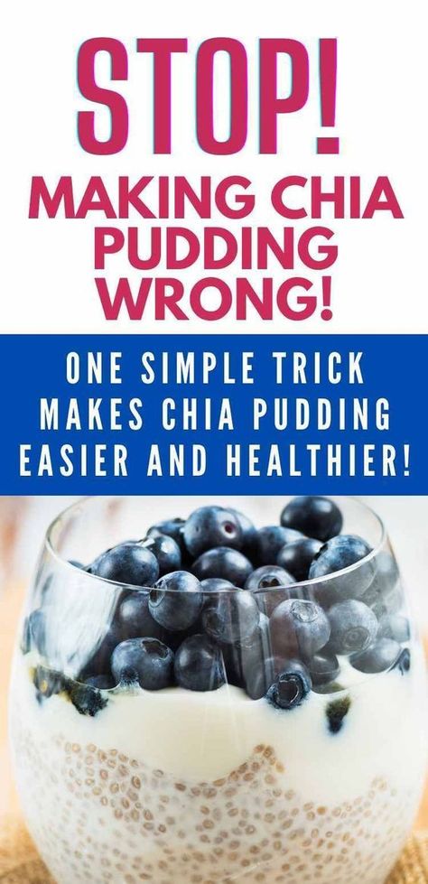 Are you tired of slimy chia seeds getting stuck in your teeth? Waiting for hours until your chia seed is ready to eat? Blending your chia pudding to try to get a decent texture? No more! This simple hack makes the BEST chia pudding ready in minutes! And no more chia seeds stuck in your teeth! Better yet? It makes it easier for your body to absorb the chia seeds' nutrients. Win Win! Chia Seed Pudding No Milk, Keto Recipes With Chia Seeds, Chia Seed Recipes For Diabetics, Smooth Chia Seed Pudding, Chia Seed Pudding With Protein Shake, Are Chia Seeds Good For You, Quick Chia Seed Pudding, Chia Seed For Weight Loose, First Watch Chia Pudding Recipe