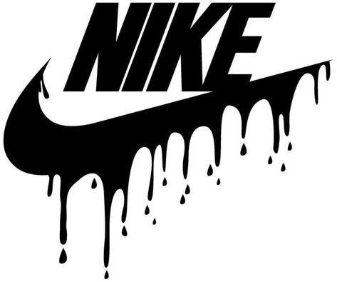 Nike Drip Logo, Nike Drip, Drip Logo, Nike Svg, Nike Logos, Spiderman Svg, Nike Art, White Ink Tattoo, Harry Potter Svg