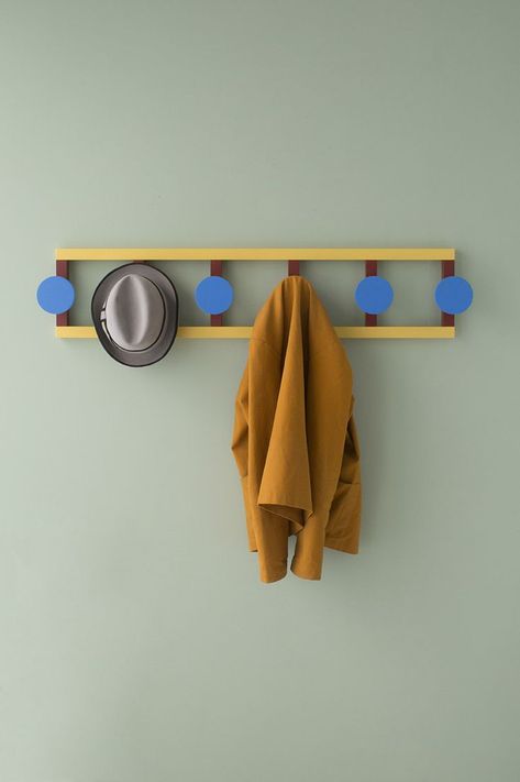 raawii x Nathalie Du Pasquier - Hook 3 - large Nathalie Du Pasquier, Diy Coat Rack, Nordic House, Kindergarten Design, Wood Care, Design Statement, Fitted Furniture, Modern Kids, Home Organization Hacks