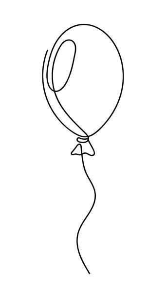 Continuous Line Drawing - Banco de fotos e imágenes de stock - iStock Continuous Line Illustration, Drawings With Sayings, Continuous Line Art Drawings, Line Leaves Drawing, Single Line Art Drawings, Continuous Line Drawings, Fine Line Drawing Ideas, Ballerina Art Sketch, Outline Art Simple Line Drawings