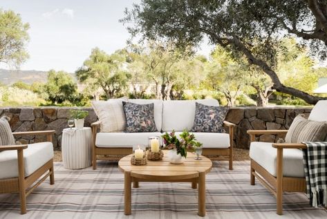 Introducing the McGee & Co. 2023 Outdoor Collection Mcgee Home, Mcgee & Co, Studio Mcgee, Indoor Outdoor Pillows, Outdoor Coffee Tables, Custom Upholstery, Indoor Outdoor Rugs, Decoration Design, Outdoor Pillows