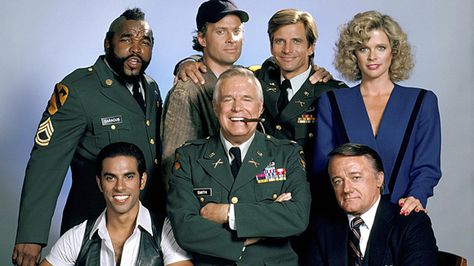 The a Team A Team Van, Robert Vaughn, Childhood Memories 80s, George Peppard, 70s Tv Shows, Mr T, Childhood Tv Shows, Chris Pine, The A Team