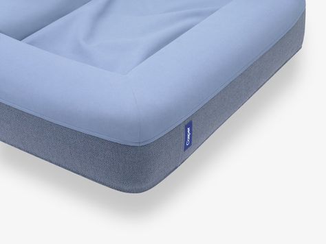 Casper Dog Bed Large Blue * More info could be found at the image url. #dogbedsandfurniture Durable Dog Bed, Under Bed Lighting, Casper Mattress, Too Much Love, Warm Bedroom, Covered Dog Bed, Memory Foam Dog Bed, Dog Bed Furniture, Dog Beds For Small Dogs