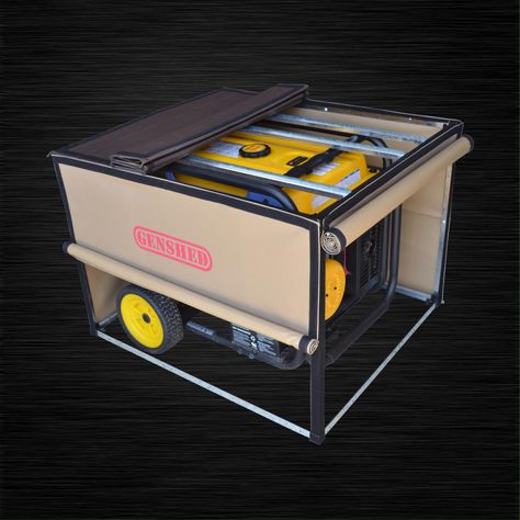 PRICES MAY VARY. For both Generator Running & Storage Protection: Flip the side cover up to run and flip the side cover down to store the generator at the same outdoor location. Easy and quick Easy Move of Generator With Shed On: Our Generator Shed sits and is locked to the top frame of your generator with some ground clearance. You can simply unfold the generator handle and move/rotate the generator with shed on Durability & Stability: The shed is made of all around steel frame to cover the gen Generator Enclosure, Generator Enclosure Soundproof, Generator Box For Rv, Backup Generator Home, Whole Home Backup Generator, Generator Box, Generator Shed, Portable Power Generator, Generator Accessories