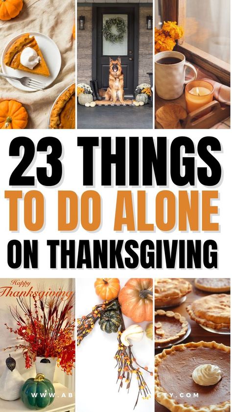 Are you thinking about spending Thanksgiving alone? This post shares 23 ways that you can enjoy the holiday alone. Everything from having a movie marathon to taking a nature walk. Also sharing things to do alone outside, things to do with friends, and fall activities for adults. Things To Do Alone Outside, Alone On Thanksgiving, Fall Activities For Adults, Mental Health Retreat, Dc Christmas, Christmas Alone, Health Retreat, Unique Themes, Seasonal Activities