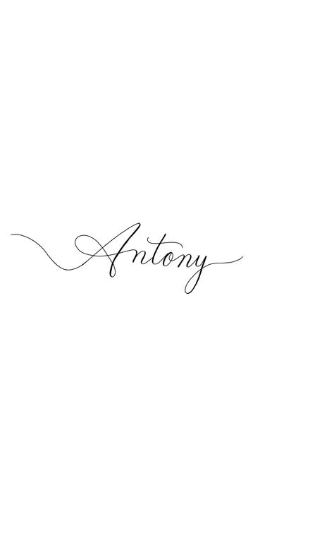 Anthony Tattoo Name, Anthony Tattoo, Rick I Morty, Forearm Tattoo Women, Tattoo Script, Name Tattoos, Forearm Tattoo, Bible Journaling, Tattoos For Women