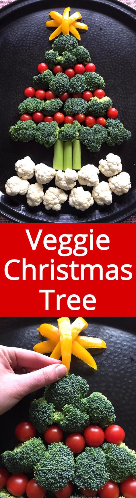 Christmas Tree Shaped Vegetable Platter - MUST make this for Christmas party! Genius! | MelanieCooks.com Bacon Ranch Cheese Ball Recipe, Christmas Veggie Tray, Healthy Lifestlye, Veggie Christmas, Winter Appetizers, Edible Ideas, Craft Cottage, Christmas Meals, Christmas Appetizers Party