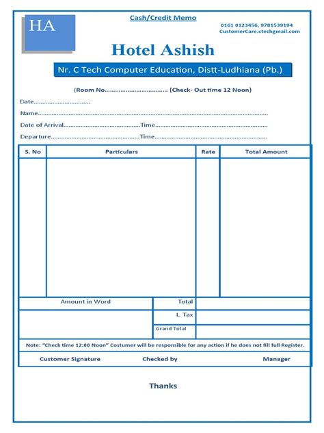 Lodge Bill Format, Hotel Bill Format Pdf, Hotel Bill Format In Word, Captain Philips, Microsoft Word Invoice Template, Invoice Format In Excel, Bill Format, Memo Format, Hotel Bill