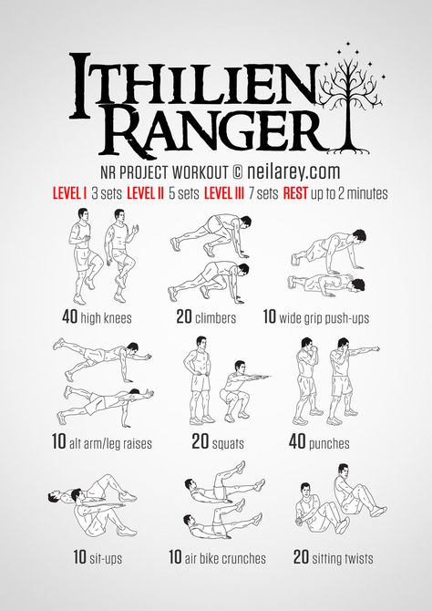 lord of the rings Ithilien Ranger, Superhero Workouts, Batman Training, Nerdy Workout, Nerd Fitness, Superhero Workout, 100 Workout, Tipping Point, Fitness Design