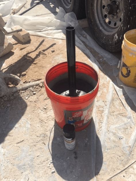 DIY Rolling Umbrella Stand - Budgeting With Boys Diy Rolling Umbrella Stand Outdoor, Rolling Umbrella Stand Diy, Umbrella Stand Diy, Diy Umbrella Base, Concrete Molds Diy, Pavers Diy, Outdoor Umbrella Stand, Pool Umbrellas, Patio Umbrella Stand