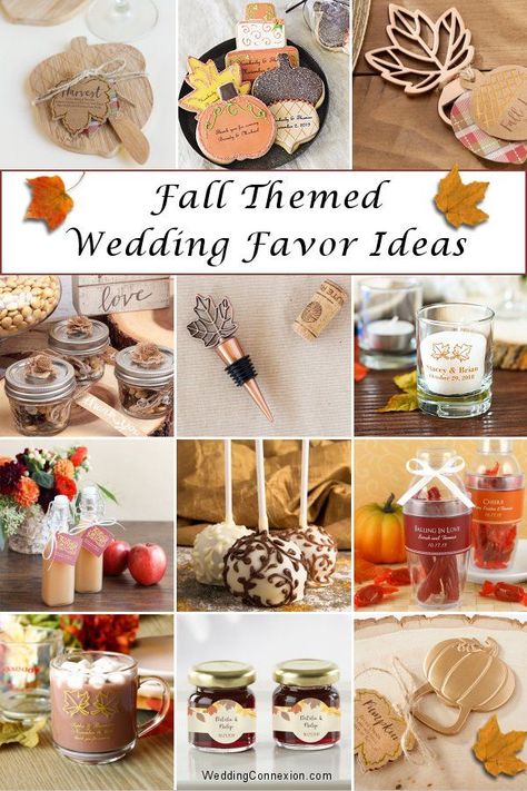 Fall Wedding Favors, Fall Favor, Elegant Wedding Ideas, Creative Wedding Favors, Inexpensive Wedding Favors, Wedding Favors And Gifts, Edible Favors, Cheap Favors, Candy Wedding Favors