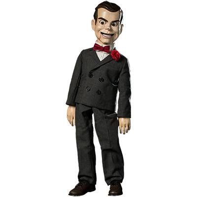 Slappy the Dummy is the main antagonist of the Sony Pictures Animation feature films Goosebumps and Goosebumps 2: Haunted Halloween, based on the book series of the same name. He is one of the monsters to be accidentally released from one of R. L. Stine's manuscripts, and proceeds to release the other monsters from their books, wreaking widespread havoc on the town as a result. He was voiced by Jack Black (who also portrayed R.L. Stine and The Invisible Boy) in the first film, Mick Wingert... Film Villains, Goosebumps Film, Goosebumps Slappy, Goosebumps Monsters, Goosebumps 2, Slappy The Dummy, Abraham Van Helsing, Movie Villains, Ventriloquist Dummy