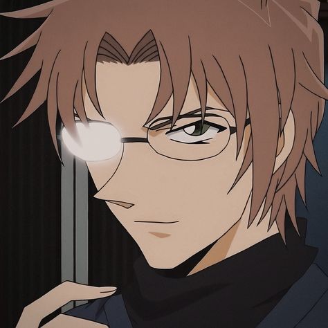 Okiya Subaru, Akai Shuichi, Detective Conan, Subaru, Detective, Hair, Anime, Black