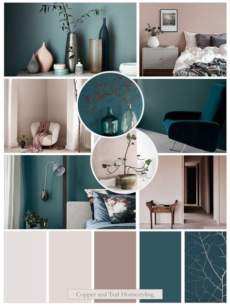 Sulking Room Pink, Teal Rooms, Teal Living Rooms, Color Palette Living Room, Teal Bedroom, Living Room Color Schemes, Room Color Schemes, Paint Colour, Bedroom Color Schemes