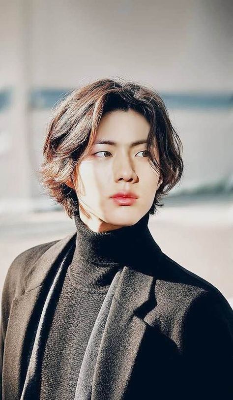 Park Bogum, Fanart Bts, Chaotic Neutral, Shot Hair Styles, Corte De Cabelo Masculino, Bo Gum, Hair Reference, Grunge Hair, Long Hair Styles Men