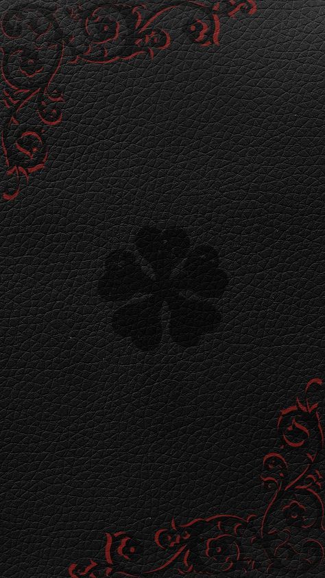 Black Clover, Wallpaper Aesthetic, Red, Black, Design