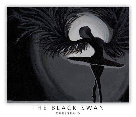 The Black Swan, Surrealism Art, Dance Ballet, Black Swan, Art Acrylic, Surrealism, Saatchi Art, The Black, Chelsea