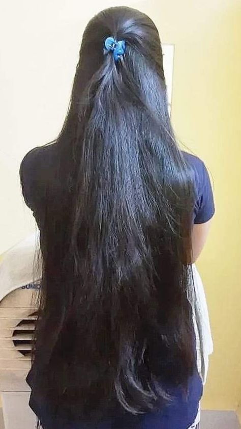 Hair Journal, Long Shiny Hair, Haircuts For Long Hair With Layers, Long Hair Images, Long Indian Hair, Long Hair Ponytail, Extremely Long Hair, Hair Inspiration Long, Long Healthy Hair