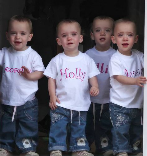 Quadruplets Who Beat the Odds at Birth Are About to Turn 18 and Be Apart for First Time Identical Quadruplets, Emmett Switched At Birth, Wonder Twins Activate, Switched At Birth Emmett And Bay, Business Tops, Top Videos, Formal Suits, Good News, Self Help