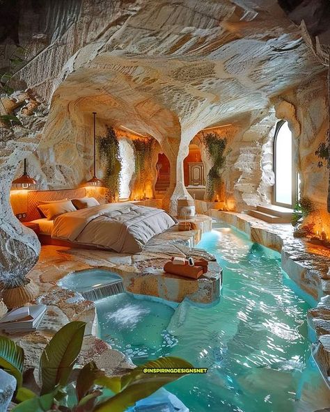 Casa Hobbit, Dream Bedroom Inspiration, Fantasy Rooms, Fantasy Homes, Dream House Rooms, Budget Bathroom, Fantasy House, Elegant Bathroom, Dream House Interior