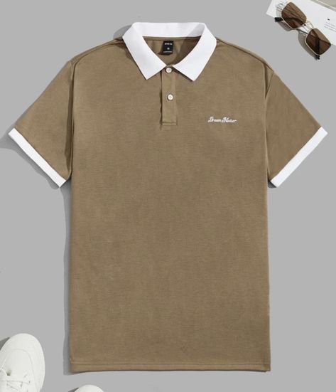 Polo Shirt Design Graphics, Polo Tshirt Men Outfit, Polo Tshirt Men, Polo Shirt Outfit Men, Baseball Jacket Outfit, Polo T Shirt Design, Polo T Shirts For Men, Polo Fashion, Mens Clothing Brands