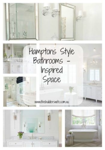 Australian Hamptons Style Bathroom, Kaboodle Bathroom, Coastal Hamptons Style Bathroom, Hamptons Style Decor Bathroom, Hampton Bathroom Ideas, Coastal Hamptons Bathroom, Hampton Bathrooms, Modern Hamptons Bathroom, Hamptons Bathroom Ideas