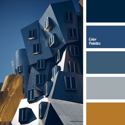 Office Color Palette, In Color Balance, Blue Gray Gold, Color Palette Ideas, Pantone Colour Palettes, Wall Living Room, Black Color Palette, Grey Palette, Midnight Blue Color