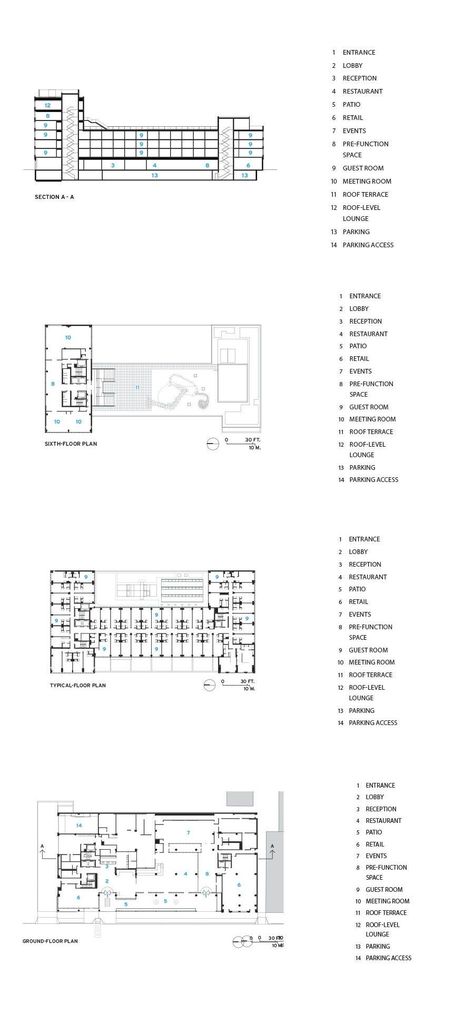 Hotel Floor Plan Layout, Hotel Floor Plan, Hotel Floor, Chicago Hotels, Ace Hotel, Floor Plan Layout, Hotel Design, Kyoto, Floor Plans