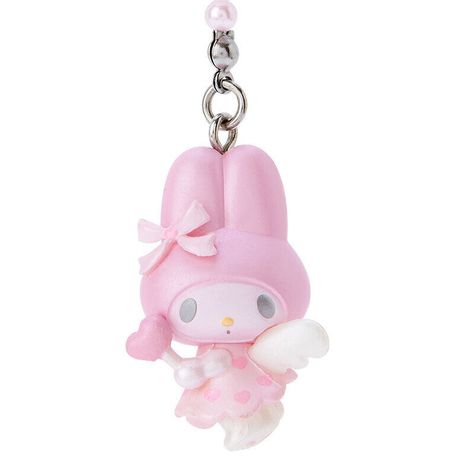 Sanrio dreaming angel charm keychain! ♡ Sold out in Japan. This charm will leads a sweet personality to you! Measurements: 7”L Sweet Personality, Nerds Candy, Cupid Love, Angel Design, Hello Kitty Rooms, Pastel Girl, Angel Charm, Fun Crafts To Do, Hello Kitty Birthday