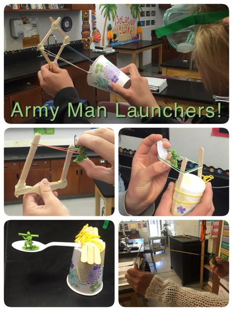 Math Stem Activities, Stem Camp, Stem Club, Steam Challenges, Army Man, Steam Ideas, Stem Classes, Stem Elementary, Teaching Stem