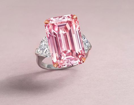 Graff Pink Diamond Ring, Most Expensive Jewelry, Pink Diamonds Engagement, Graff Diamonds, Jewellery Aesthetic, Pink Emerald, Pink Diamond Ring, Millions Of Dollars, Fancy Diamonds