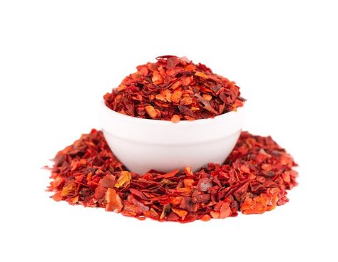 Premium Photo | Dried red chili flakes in bowl, isolated on white background. chopped chilli cayenne pepper. spices and herbs. Pepper Spice, Red Chili Flakes, Cayenne Pepper, Spices And Herbs, Chili Flakes, Red Chili, Cayenne Peppers, Cayenne, Premium Photo