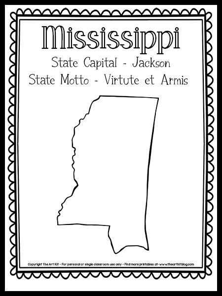 Social Studies Unit, Coloring Page Free Printable, The 50 States, State Symbols, Center Activities, State Birds, Cosmic Art, Educational Activities For Kids, State Outline