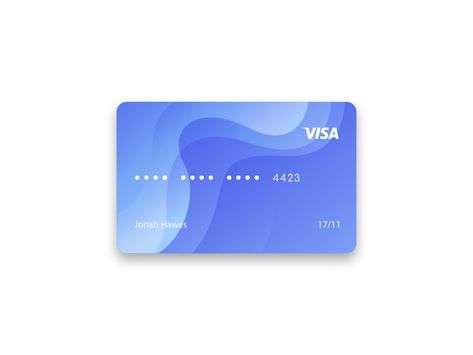 Credit Card Design by Bojan Gulevski on Dribbble Debit Card Design, Virtual Credit Card, Card Ui, Credit Card Design, Virtual Card, Bank Design, Tattoo Inspiration Men, Vip Card, 카드 디자인