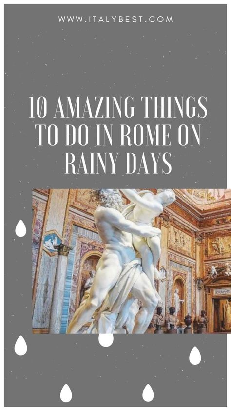 What are the best 10 Things to do in Rome in the Rain? Here are the Best things to do in Rome, Italy with our Rome travel guide. Find the best trips to rome when you travel Italy. The best Rome Italy tips when you travel to Rome. Our best Rome travel tips for a relaxed Italy travel Rome plan. Want some vacation Italy? Plan your best Rome vacation with our Rome itinerary. The most romantic Rome honeymoon with our Rome tips for unforgettable Rome Italy travel. Rome Honeymoon, Rome Vacation, Rome Photo, Rome Itinerary, Rome Travel Guide, St Peters Basilica, The Catacombs, Best Of Italy, Rome Travel