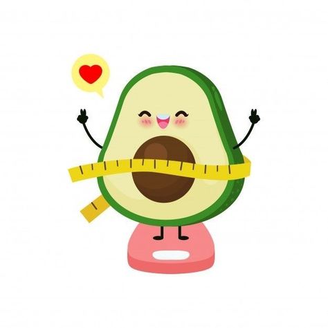 Nutrition Logo Ideas, Avocado Cartoon, Food Illustration Design, Avocado Art, Nutrition Logo, Food Cartoon, Cute Avocado, Apple Watch Wallpaper, Logo Food