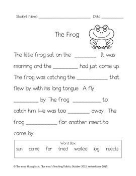 Photos On Reading Comprehension 301 Homework Kindergarten, Reading First Grade, Silly Stories, Reading Sentences, Sentences Kindergarten, Reading Intervention Activities, Summative Test, Cloze Passages, Creative Writing Worksheets