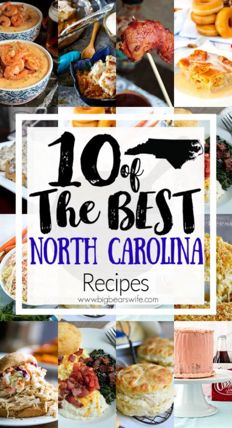 North Carolina Dessert Recipes, North Carolina Food Recipes, North Carolina Recipes, Carolina Recipes, American Cuisine Recipes, State Recipes, North Carolina Food, Kitchen Books, Best Homemade Biscuits