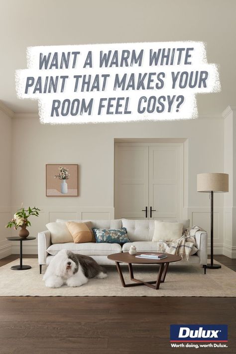 Dulux Paint Colours White, Dulux Colour Schemes, Dulux White Paint, Heritage Paint Colours, Antique White Usa, Dulux White, Dulux Paint Colours, Off White Paint Colors, White Interior Paint