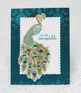 Royal Peacock, Peacock Photos, Alcohol Ink Markers, Sea Glass Crafts, Angel Cards, Bird Cards, Butterfly Cards, Stamping Up Cards, Pretty Cards