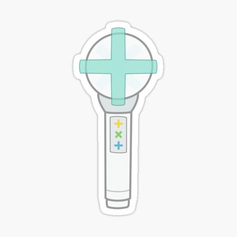 Rep TXT with this drawing of their iconic lightstick! • Millions of unique designs by independent artists. Find your thing. Txt Lightstick Sticker, Txt Lightstick Papercraft, Kpop Lightstick Stickers Printable, Txt Lightstick Drawing, Enhypen Lightstick Drawing, Txt Stickers Printable, Txt Light Stick, Lightstick Drawing, Txt Drawings