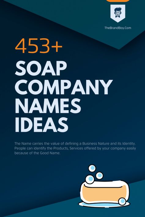 Soap Names Ideas, Soap Business Names Ideas, Soap Brand Name Ideas, Business Names Ideas Unique, Soap Branding, Creative Company Names, Video Infographic, Company Names Ideas, Business Company Names