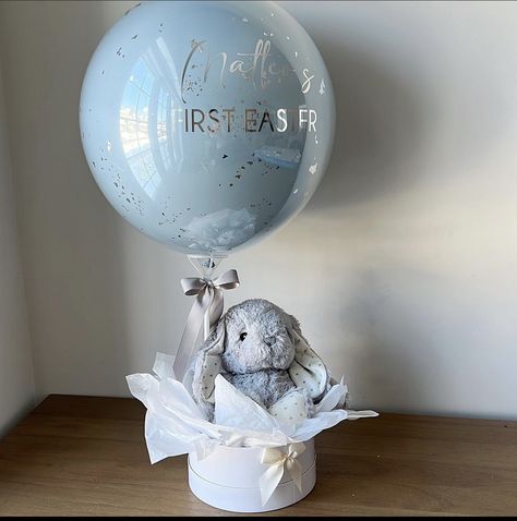 Bubble Balloons Ideas, Ballon Gifts Ideas, Bobo Balloon Ideas, Luxury Balloons, Birthday Ballon, Baby Arrival Gifts, Fancy Baby Shower, Baby Balloons, Bobo Balloons