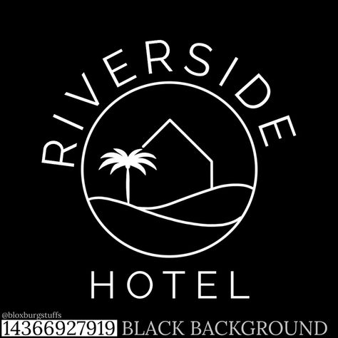 Bloxburg Motel Sign Decal Codes, Hotel Sign Decals Bloxburg, Hotel Decal Codes, Bloxburg Hotel Prices Decal Codes, Bloxburg Hotel Name Decals, Hotel Decals Bloxburg, Bloxburg Hotel Decal Codes, Hotel Codes, Riverside Hotel