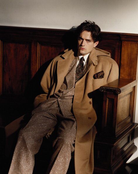 Rupert Everett Vintage Men Style, Libra Rising, Rupert Everett, Burberry Suit, Ben Silver, Ascendant Sign, Dark Academia Style, Academia Style, Ivy League Style