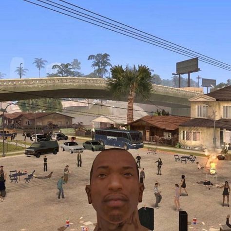 Grand Theft Auto Artwork, San Andreas Gta, Gta Funny, Gta Vi, Carl Johnson, Gta Sa, Lol Memes, Reaction Face, San Andreas