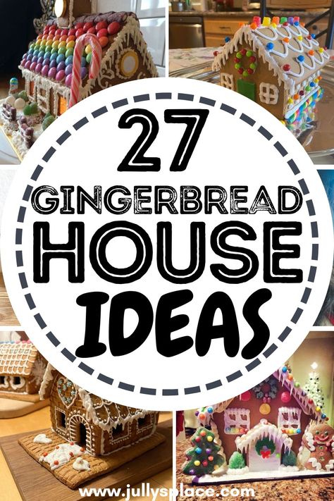 Gingerbread House Ideas Cute Gingerbread House Ideas, Unique Gingerbread House Ideas, Unique Gingerbread House, Cute Gingerbread House, Easy Gingerbread House, Homemade Gingerbread House, Gingerbread Baking, Gingerbread House Ideas, Gingerbread House Decorating